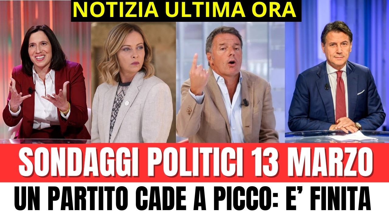 ULTIMO MINUTO Sondaggi politici Shock per Meloni e Salvini, SINISTRA PRIMA in CLASSIFICA?