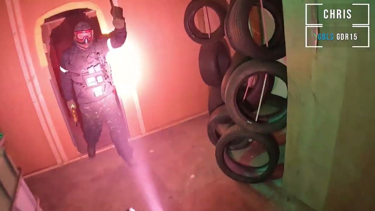 CQB at UKFOB - THE GROW HOUSE - Ft: GHK AUG A2 and GBLS GDR15