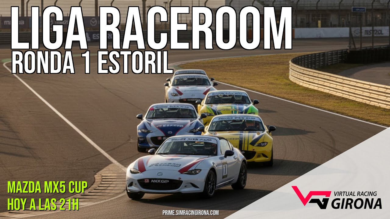 Liga Raceroom | Ronda 1 Estoril | Mazda MX5 Cup