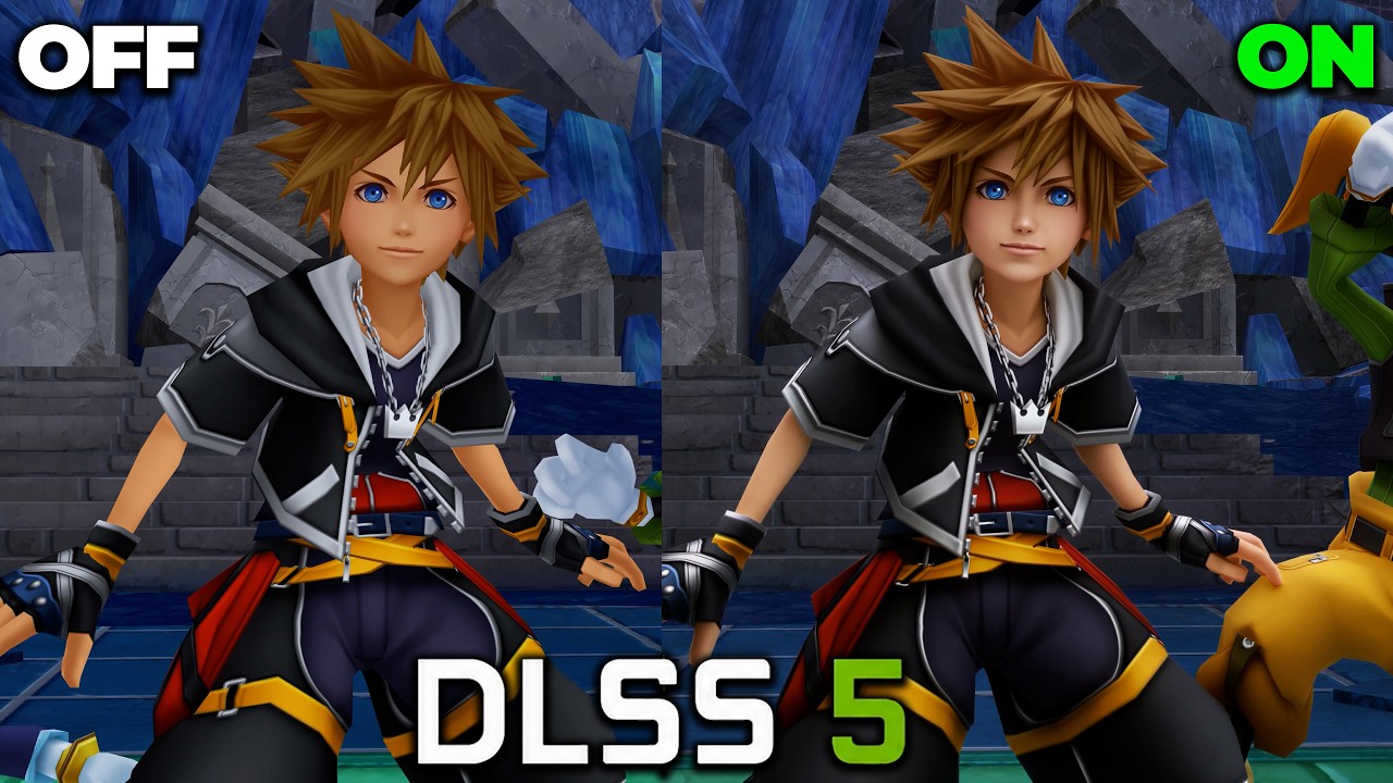 Kingdom Hearts 1 & 2 с графикой DLSS 5 &mdash; хорошо или ПЛОХО?