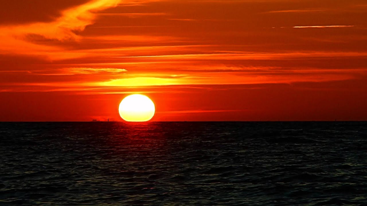 Sonnenuntergang an der Ostsee - Sunset on the Baltic Sea