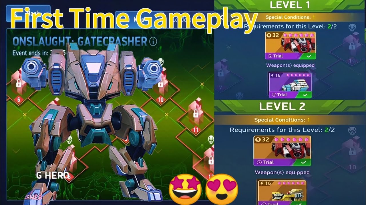 First Time I Tried MAX GATECRASHER with  MAX VIPER 16 AND VOLTAGIC RPG 16 - Mech Arena