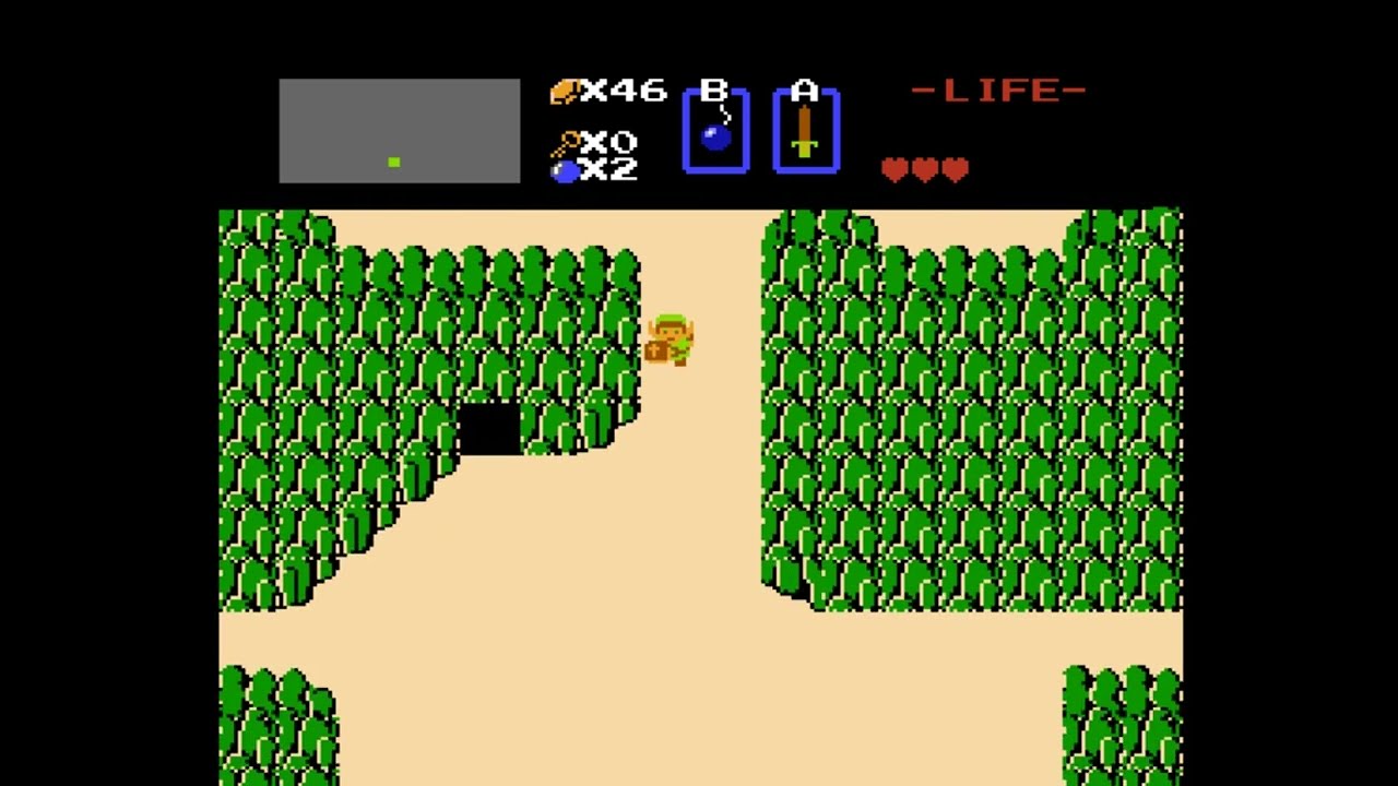 The Legend of Zelda (NES) Walkthrough - Full Game/Longplay (First Quest)