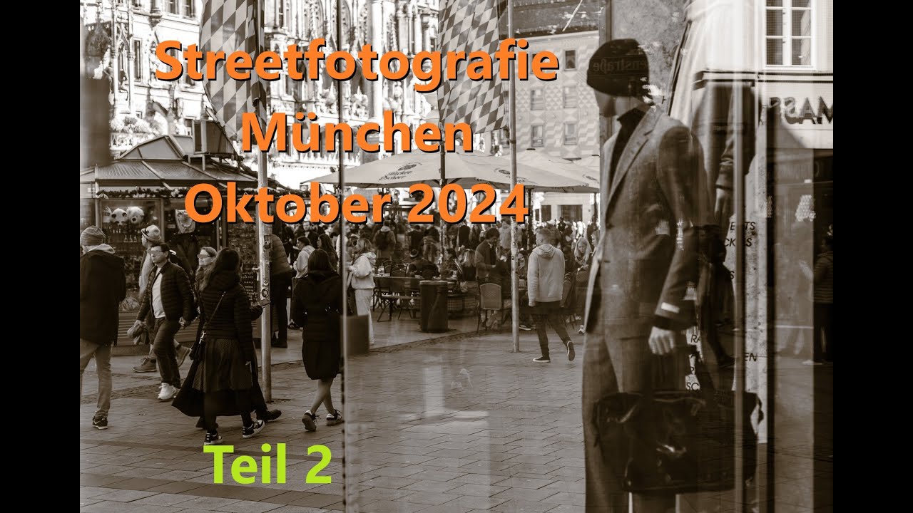 Streetfotografie im Herbst in München - Teil 2 - Canon 6D Mark II - #streetphotography #munich