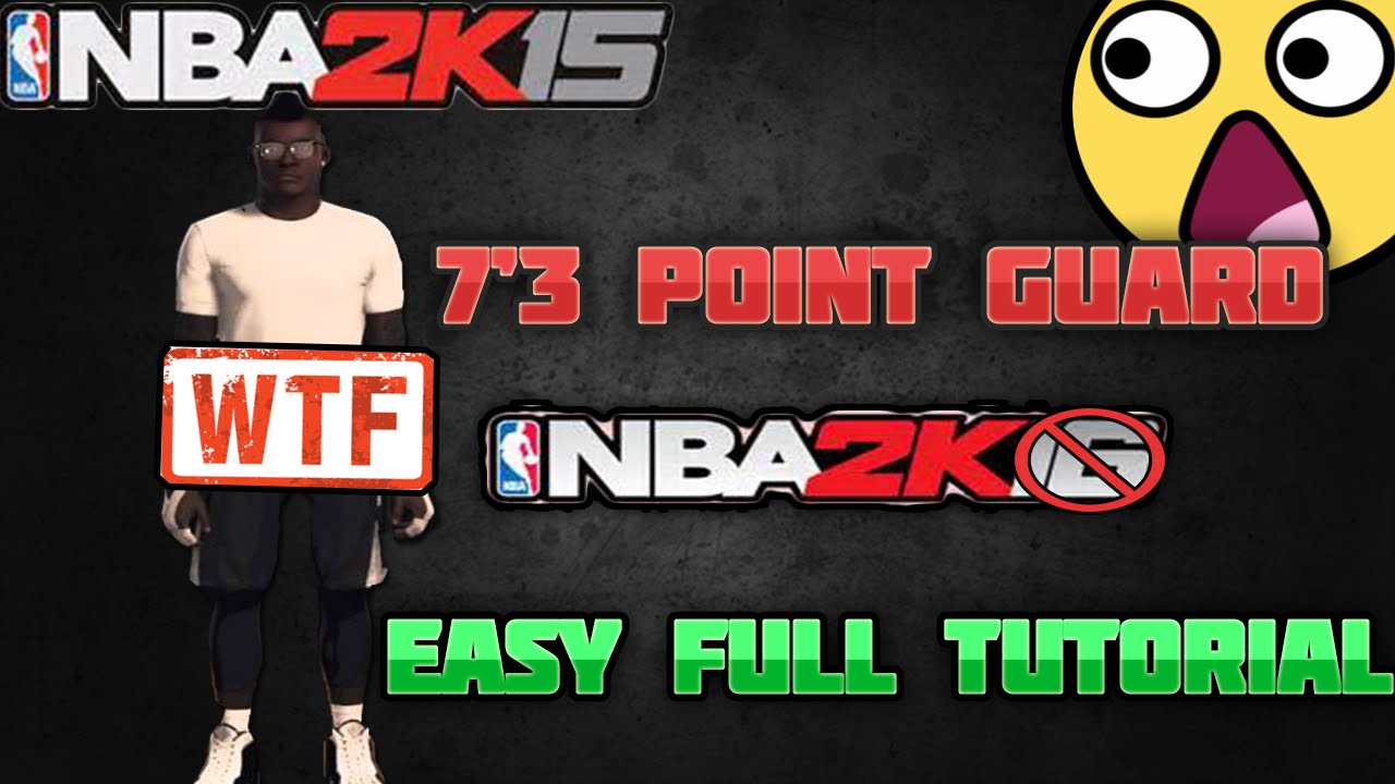 NBA 2K15 DEMIGOD GLITCH TUTORIAL!! | All Badges, 7'3 Point Guard, Insane Wingspan
