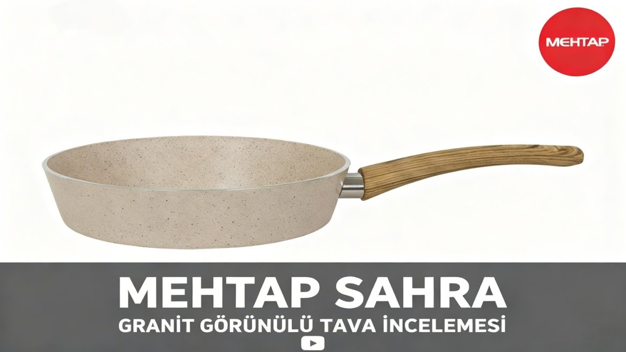 Mehtap Sahra Granit Görünümlü Tava  İnceleme (26 Cm)🍳 