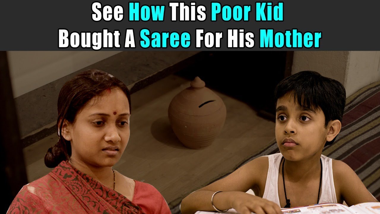 See How This Poor Kid Bought A Saree For His Mother | Rohit R Gaba