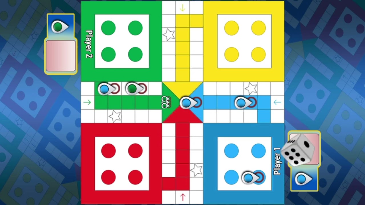 Ludo king in 2 players