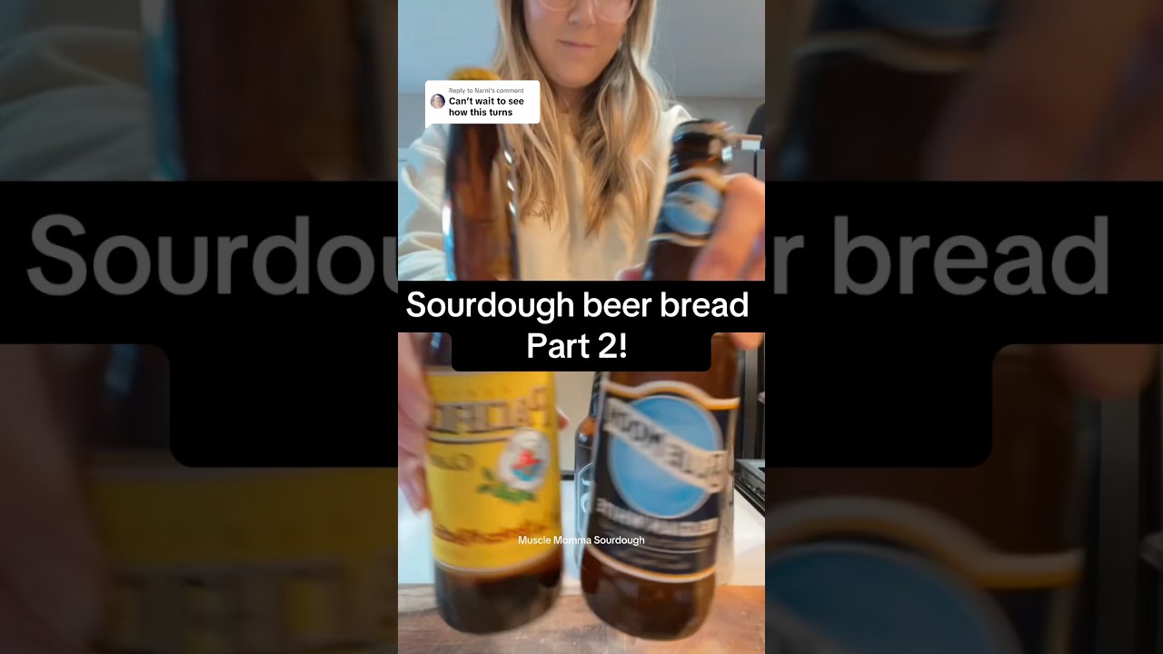 Sourdough beer bread part 2! #sourdough  #sourdoughclub #sourdoughbaking #sourdoughforbeginners