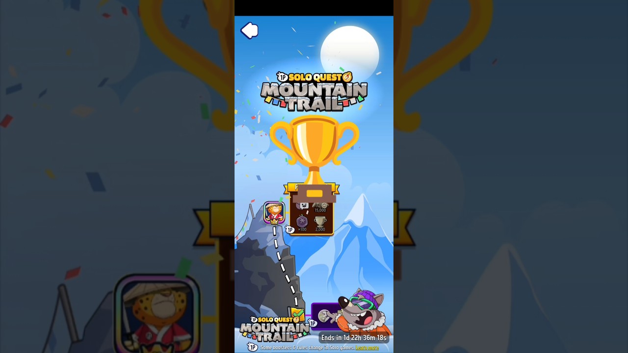 Mountain trail solo quest#matchmasters #games #mountaintrail #soloquest #solochallenge #gameplay