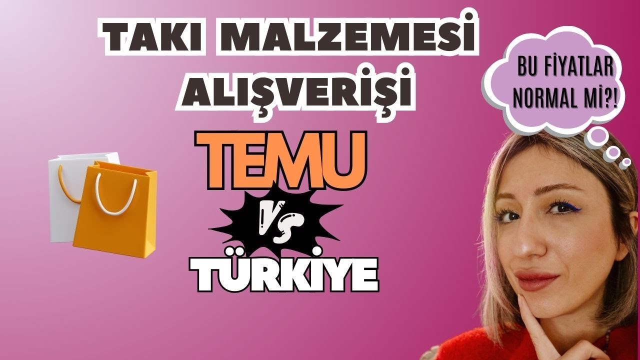 TEMUDAN & TÜRKİYE'DEN ALDIĞIM TAKI MALZEMELERİ VE MERAK EDİLENLER
