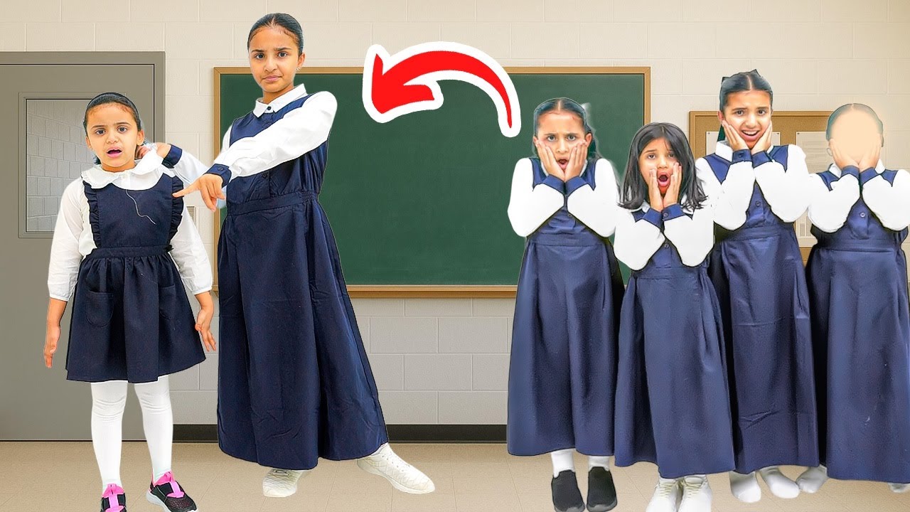 البنات طردوا البنت الجديدة من الصف !!  سوالف بناتي
