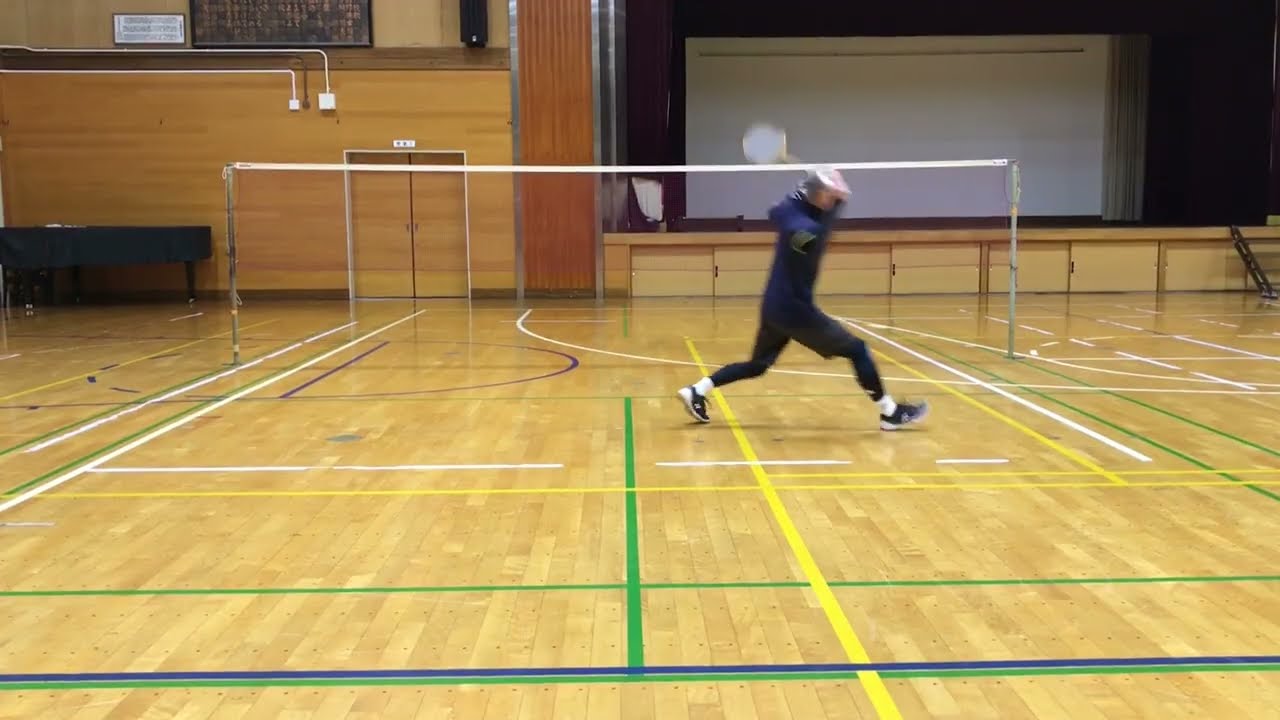 老いぼれ70歳のフットワーク練習