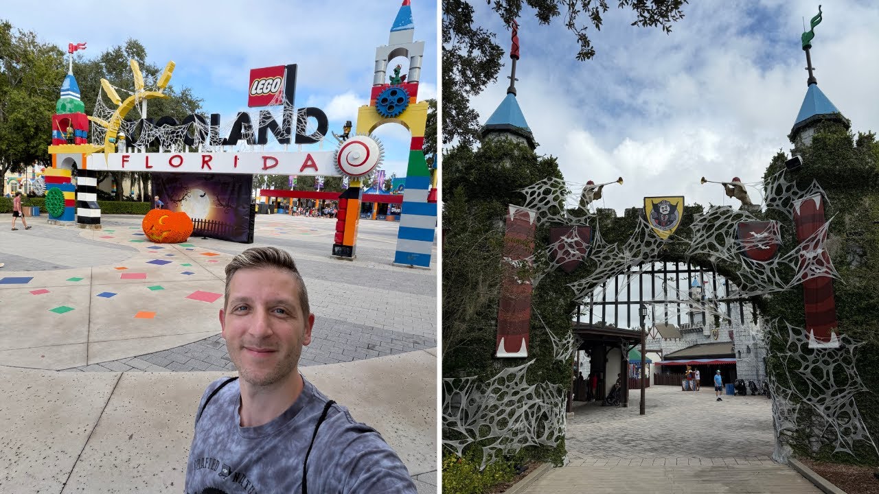 Legoland Florida Vlog (October 2025) | Brick or Treat & On Ride POV’s