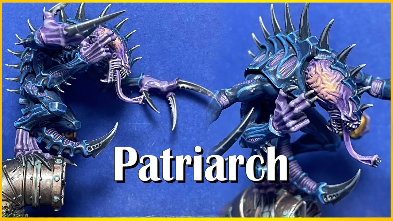 Joyful Painting -Genestealer Cults - Patriarch - A simple model where I flexed