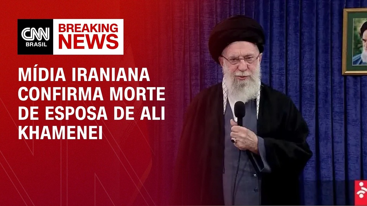 Esposa de Khamenei morre após ataques dos EUA e Israel, diz mídia do Irã | BASTIDORES CNN