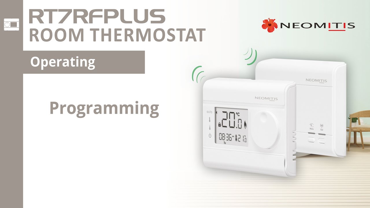 Programare - [Tutoriale termostat de cameră RT7RFPLUSc]