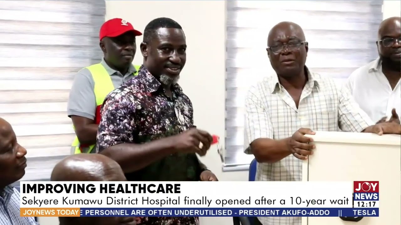 Improving Healthcare: Sekyere Kumawu District Hospital finally opened after a 10-year wait