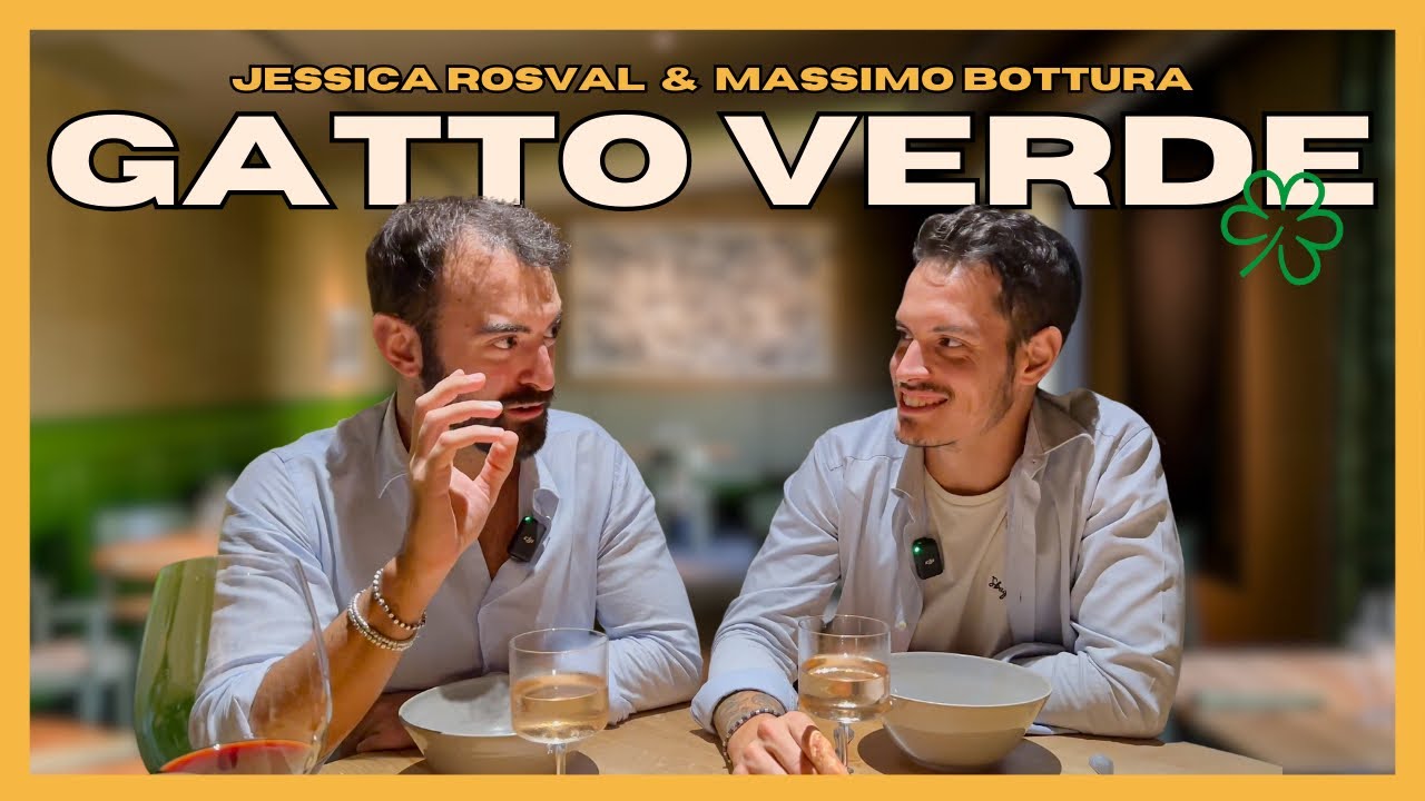 Cena SURREALE al GATTO VERDE di BOTTURA in FERRARI GTC4 LUSSO