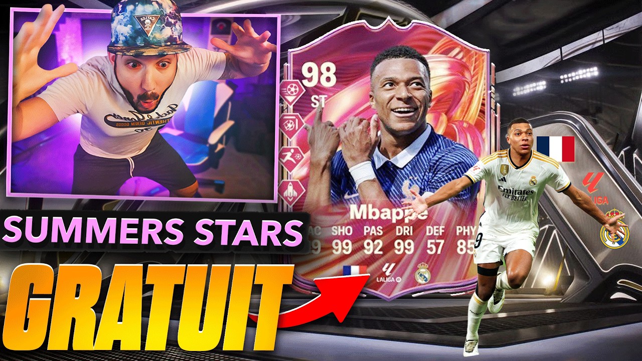 R&eacute;cup&eacute;rer des JOUEURS SUMMER STARS 98+ GRATUIT ( le meilleur &eacute;v&egrave;nement avant les futties ) ! FC 26