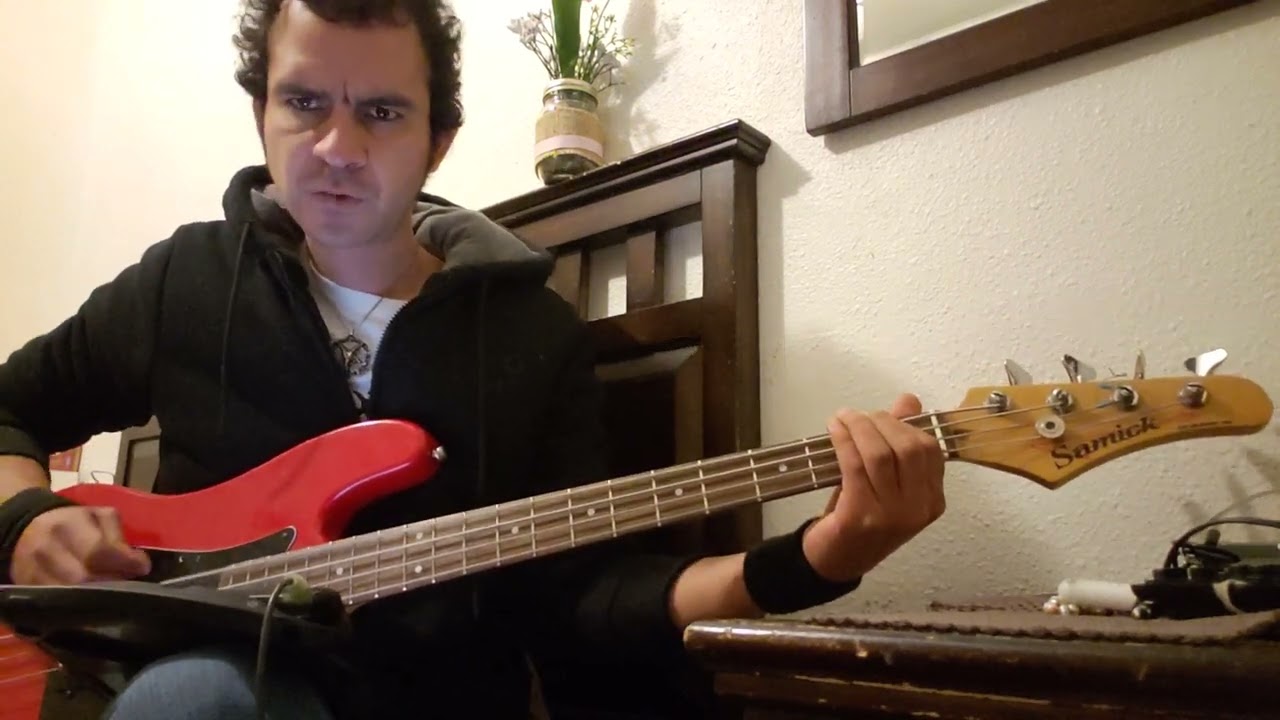no más lagrimas - héroes del silencio - bass cover
