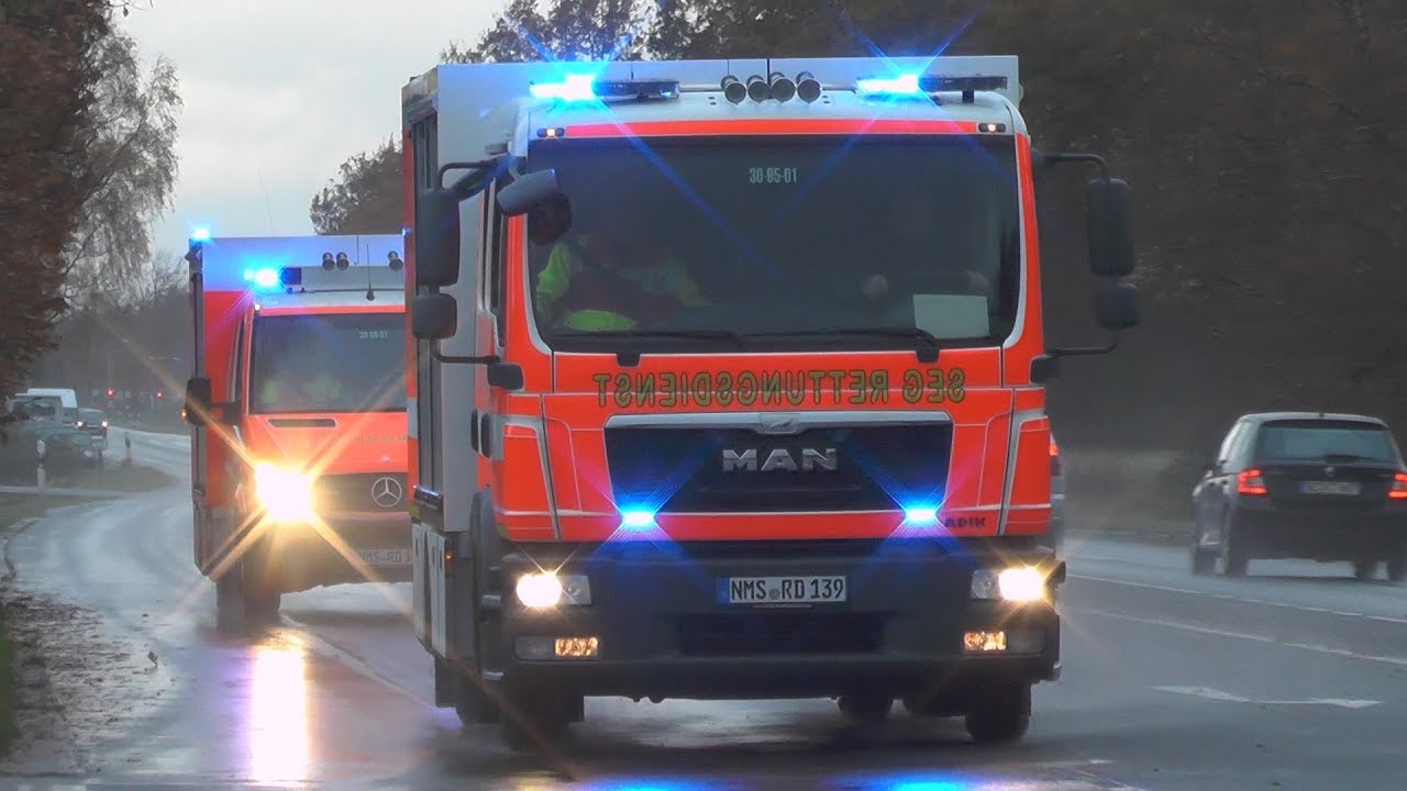 ELW Abschnittsleitung RD + GW-SEG & GW-Technik BF Neum&uuml;nster SEG Rettungsdienst