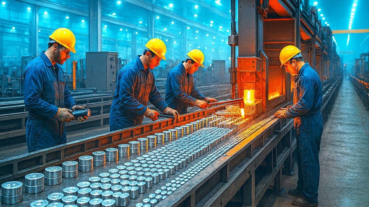 JAK produkuje się NAJPOTĘŻNIEJSZE MAGNESY 🧲| WEWNĄTRZ MEGA FABRYKI