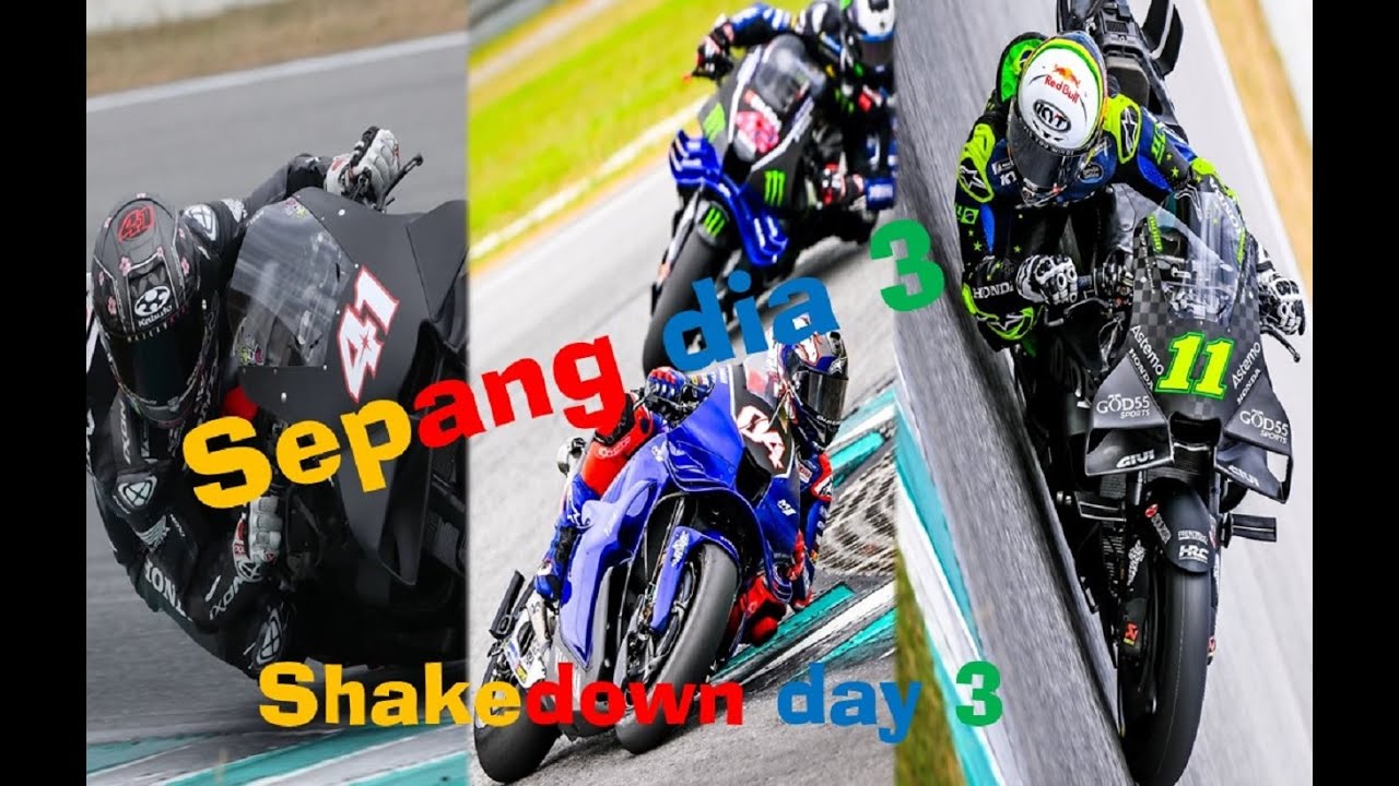RESULTADO dia 3 Shakedown SEPANG