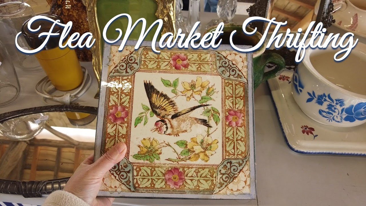 Thrifting at a Flea Market in France ❘ How to find flea markets ❘ Haul # 10