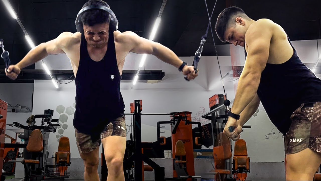 DESTROZANDO PECHO y HOMBROS con este ENTRENAMIENTO