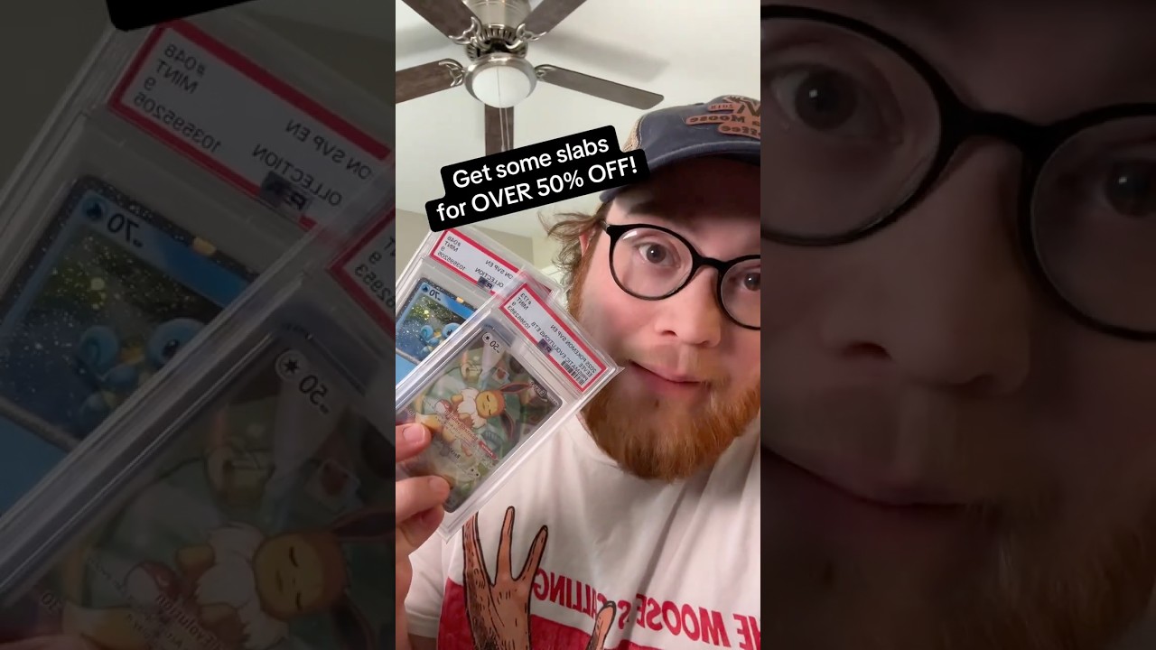 The best method for picking up cheap slabs! #pokemon #tcg