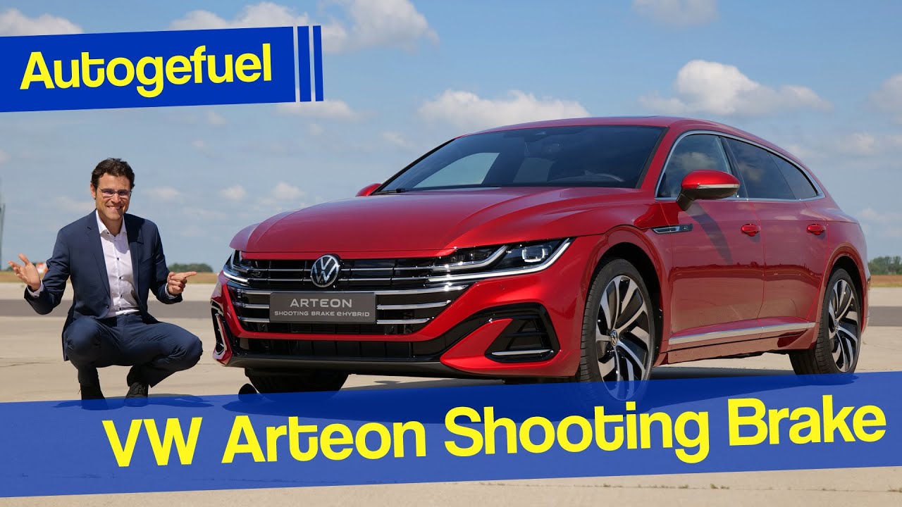 2021 Volkswagen Arteon Shooting Brake with Arteon R vs eHybrid PHEV Facelift for Arteon Gran Turismo