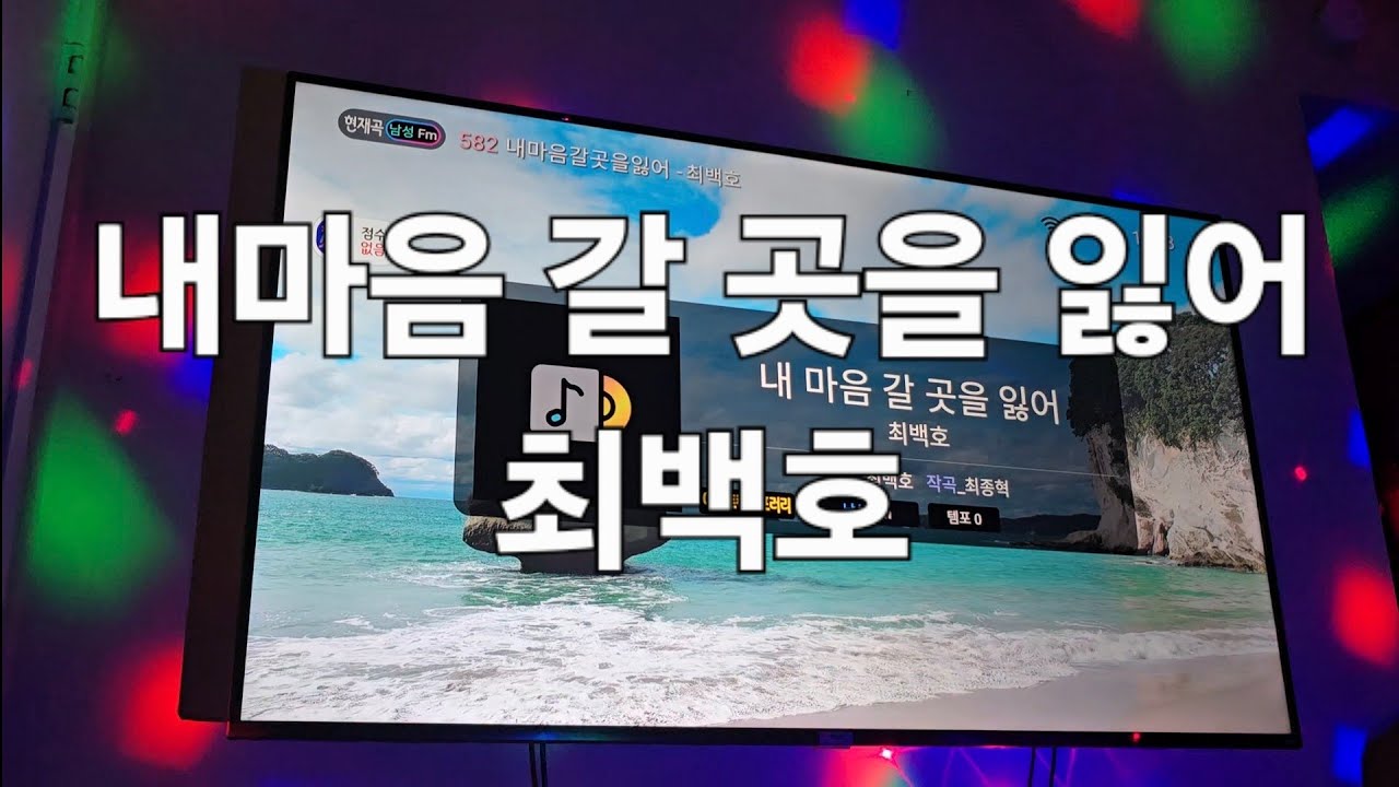 내마음 갈 곳을 잃어 - 최백호(일반인커버, 노래방)