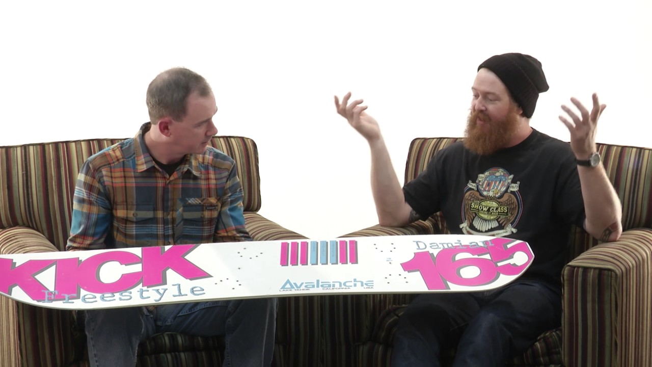 Vintage Snowboard - 1989 Avalanche Kick Freestyle Damian Sanders | The-House.com