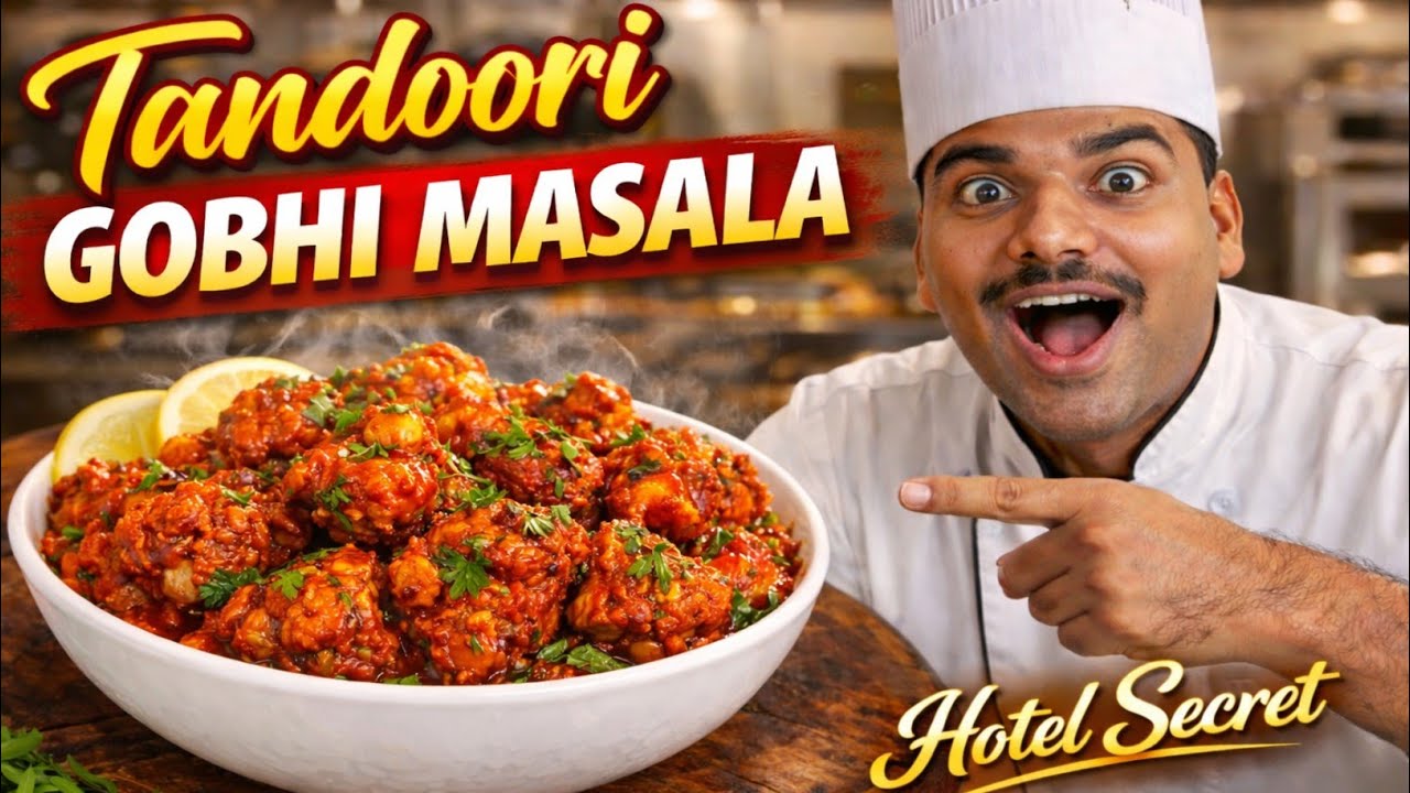 पनीर से भी ज्यादा टेस्टी तंदूरी गोभी मसाला बनायेंगे तो पनीर खाना भूल जायेंगे ,Tandoori Gobhi Masala