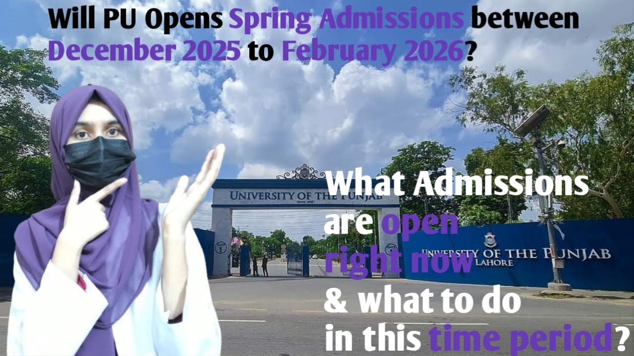Will PU Open Admissions in Spring 2026?