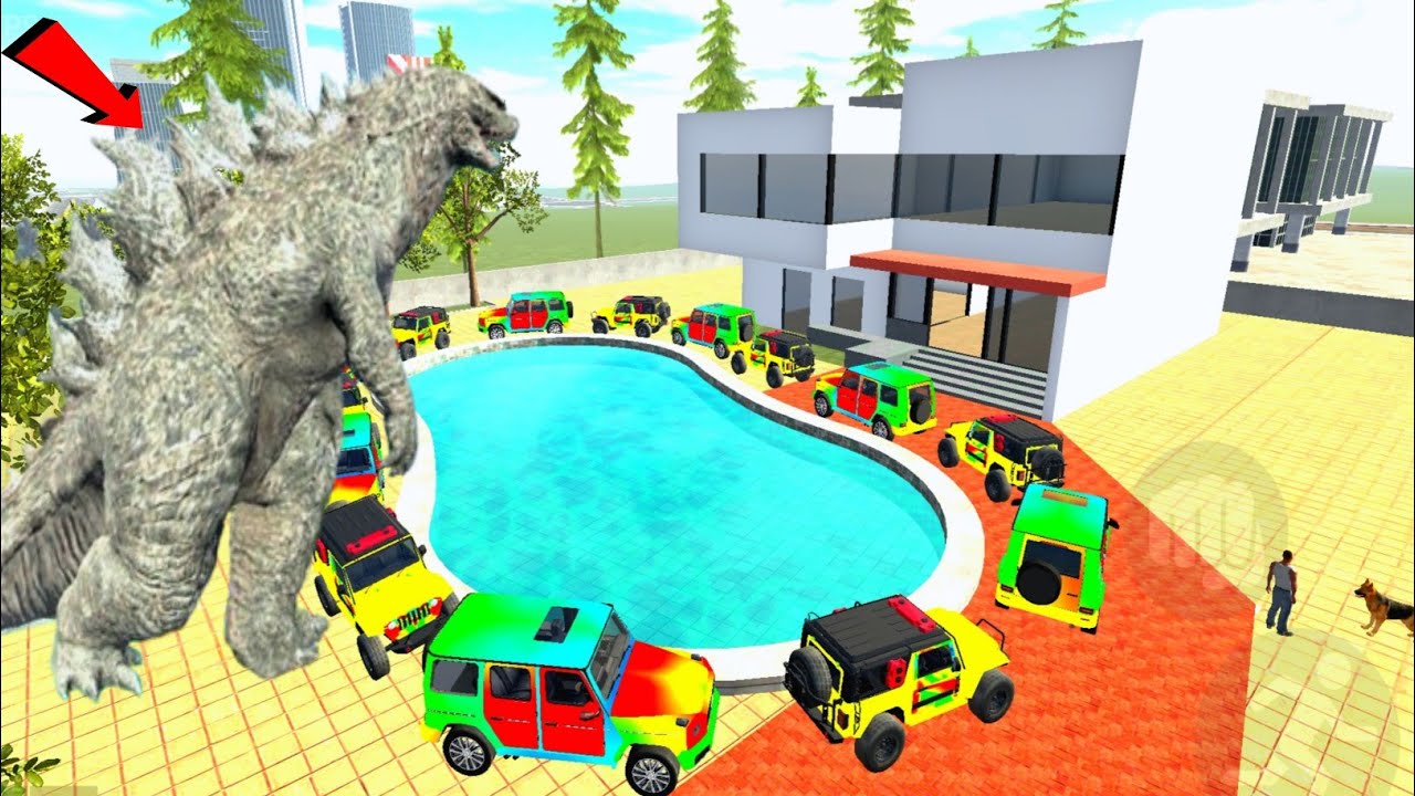 🏠 Godzilla In My House - Android Gameplay | Indian Bike Driving 3D - @SHUDUHASIFS 