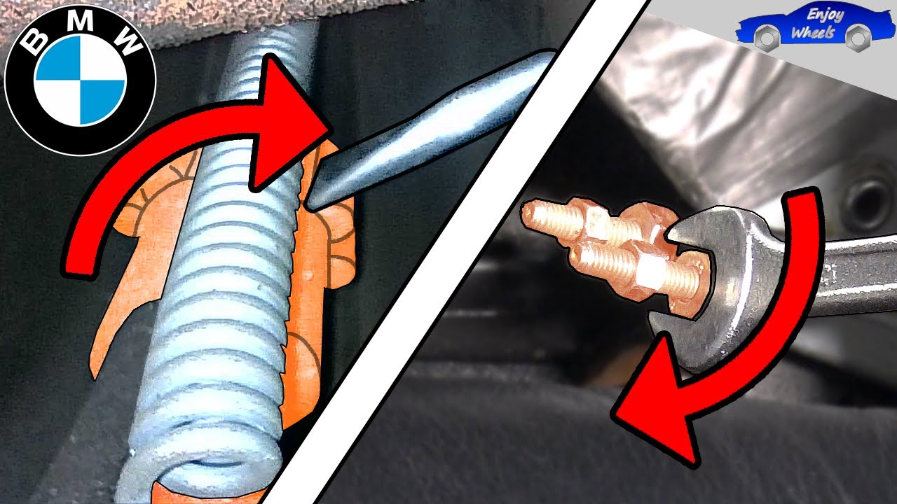 Comment RÉGLER le FREIN à MAIN sur une BMW ? (E36, E46, E39, E60, E87, E90, E38, Z3, E81 )