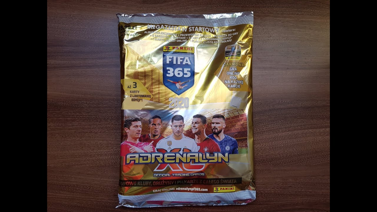 NOWOŚĆ! FIFA 365 ADRENALYN XL 2020 - UNBOXING MEGA ZESTAWU STARTOWEGO - MIŁA NIESPODZIANKA W ŚRODKU!