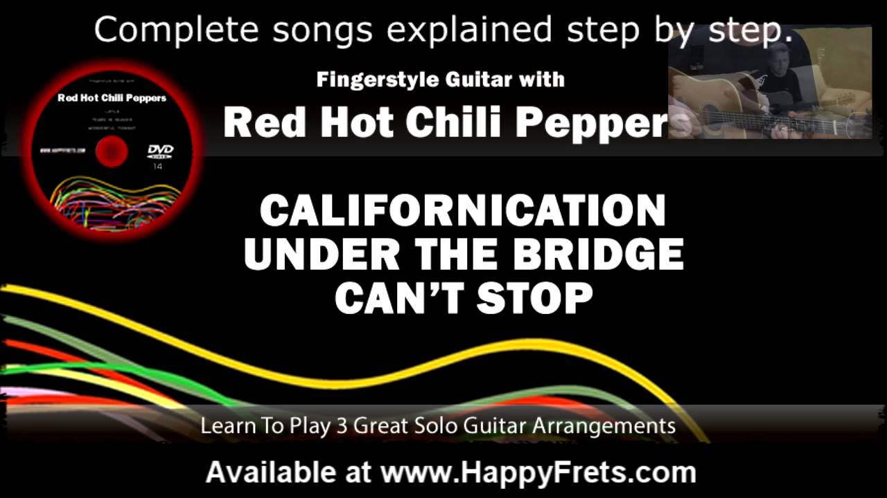 Fingerstyle Guitar With Red Hot Chili Peppers DVD at HappyFrets.com (AS-014)