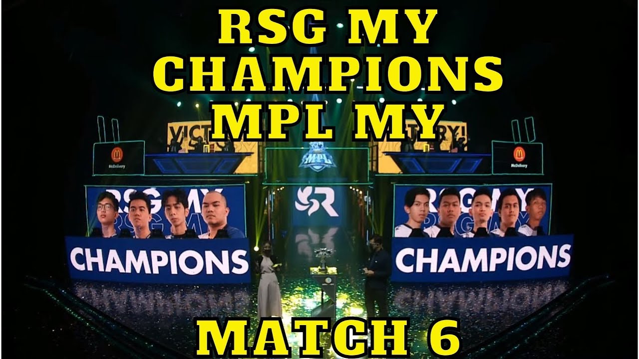 RSG CHAMPION MPL MY !!! Todak vs RSG | MPL-MY Playoff | Grand Final |