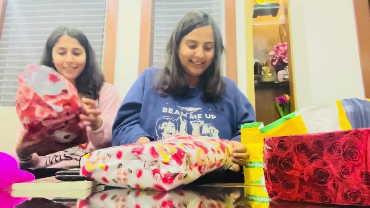 Color Themed Gift Exchange with My Sister
