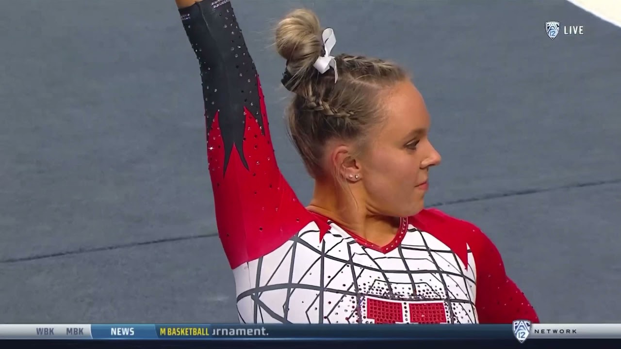 Maile O’Keefe Floor Utah @ PAC 12 Championships 2021 9.950