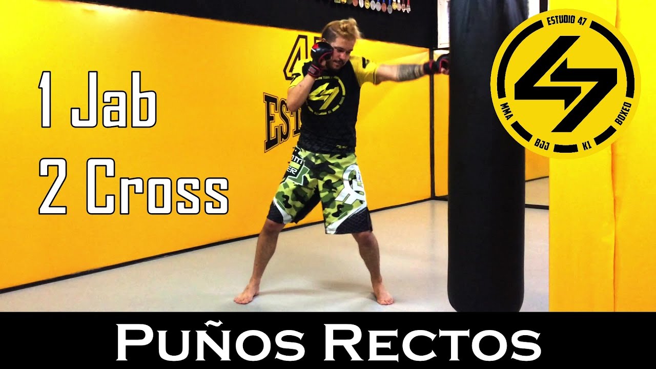 MMA | 🥊 Puños RECTOS (JAB y CROSS o 1 y 2!)💥 - En Español