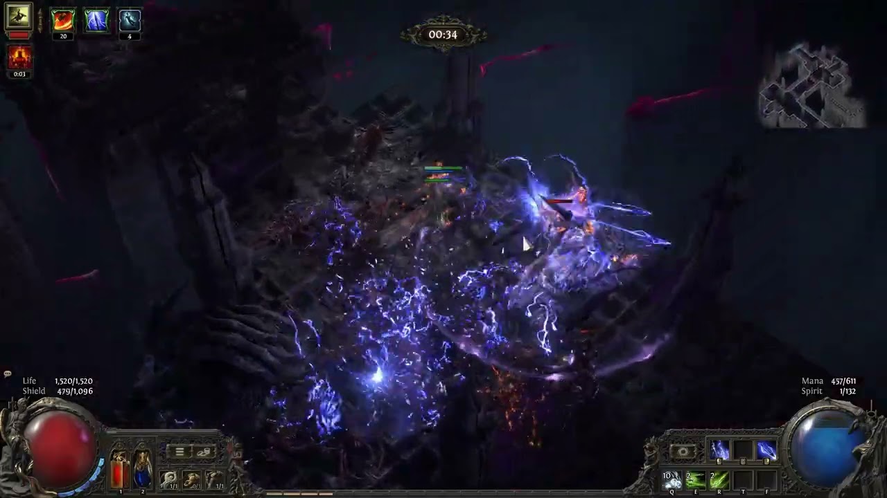 POE2 - My first time trying twisted domain (Xesht) on highest difficulty