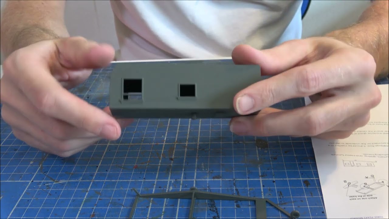 How To Build The OO Static Caravan Kit