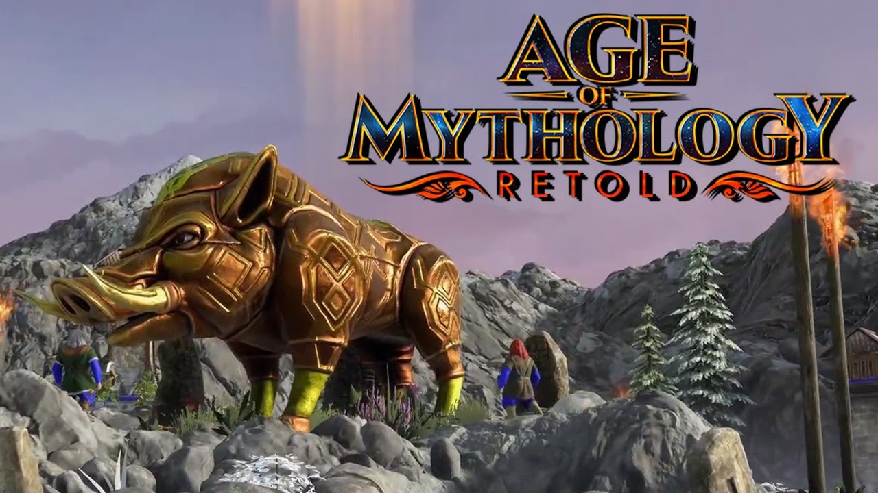 The Golden Gift ALL Cinematic Cutscenes - Age of Mythology: Retold Campaign