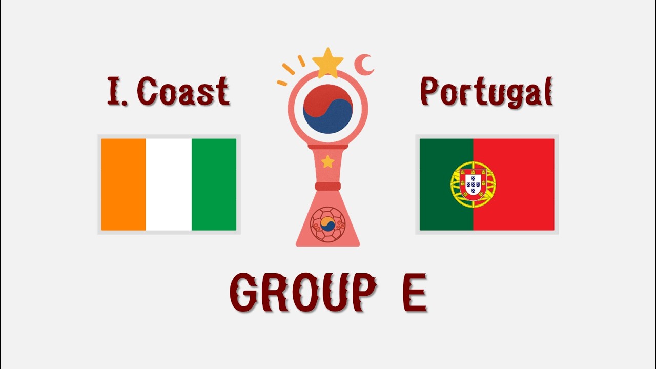 Ivory Coast vs Portugal | Group E | 7th World Cup South Korea | PES2021