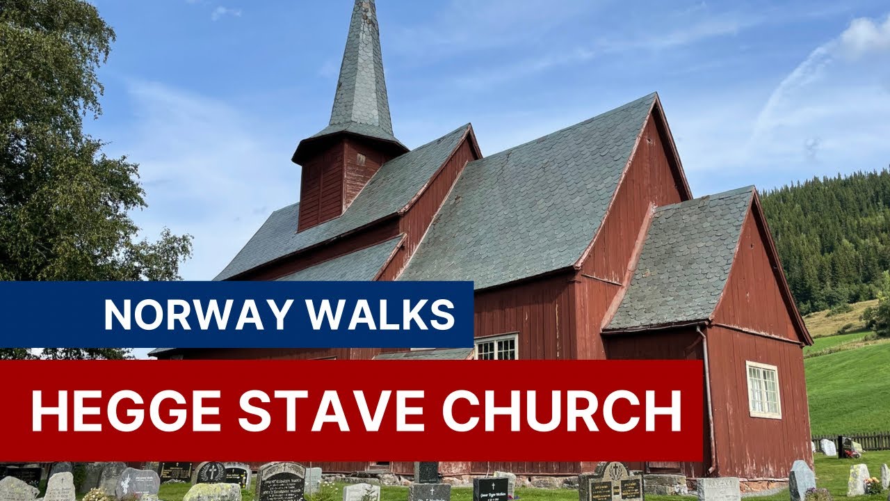 Norway Walks 4K: Hegge Stave Church, Valdres