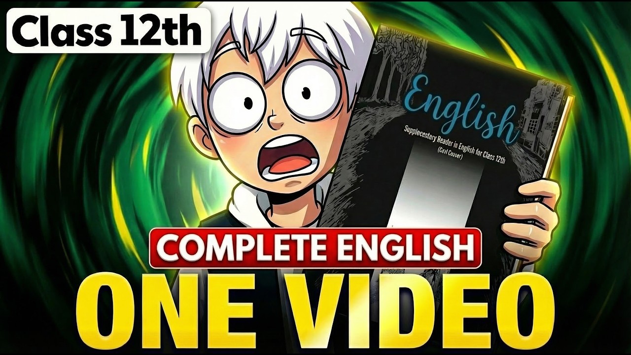 Complete Class 12 English : Flamingo + Vistas Animation